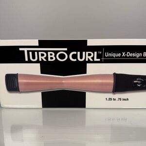 Turbo Power TurboCurl Hair Curling Styling Wand X Barrel 1.25” Temp Control